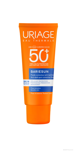 БАРИЕСЪН Слънцезащитен флуид против пигментации SPF50+ 40 мл ЮРИАЖ | URIAGE Bariesun