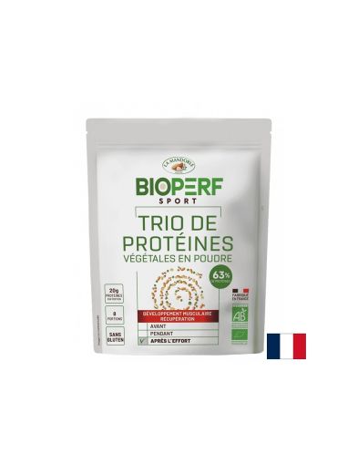 Растителен протеин БИО от грах, ориз и бадем, БИО х 230 гр La Mandorle | Plant Protein