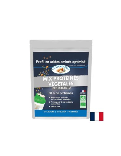 Растителен протеин от ориз и грах БИО х 230 гр La Mandorle | Plant Protein