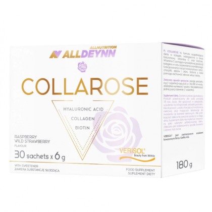 Колаген Verisol + хиалуронова киселина х 30 сашета Allnutrition | AllDeynn Collarose Collagen