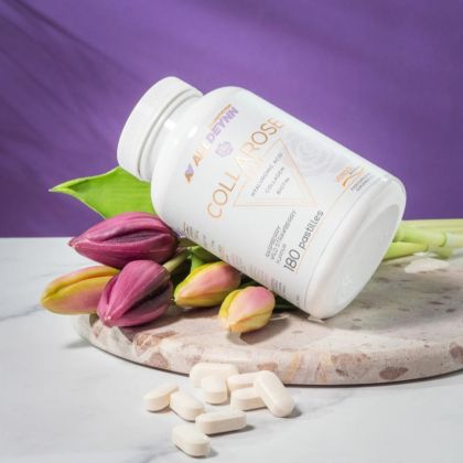 Колаген х 180 таблетки за смучене / дъвчене Allnutrition | AllDeynn Collarose Pastilles