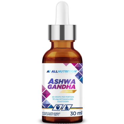 Ашваганда течен екстракт на капки х 30 мл AllNutrition | Ashwagandha Drops