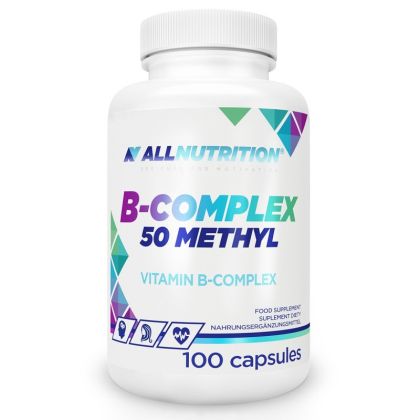 Витамин Б-Комплекс Б50 х 100 капсули Allnutrition | B-Complex 50 Methyl