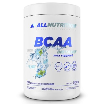 БЦАА 2:1:1 Верижно-разклонени аминокисели + глутамин х 500 гр Allnutrition | BCAA Max Support Instant