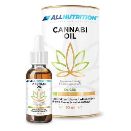 Масло от канабис 5% х 10 мл Allnutrition | Cannabi Oil 5%