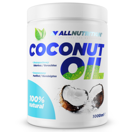 Кокосово масло х 1000 мл Allnutrition | Coconut Oil Refined