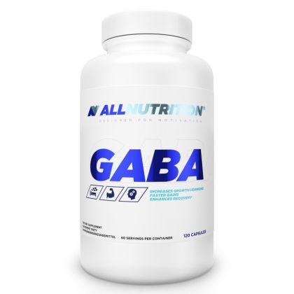 ГАБА ( Гама аминомаслена киселина, ГАМК ) х 120 капсули Allnutrition | GABA