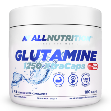 Л-Глутамин х 180 капсули Allnutrition | Glutamine 1250 XtraCaps