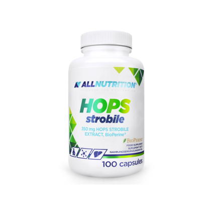 Хмел екстракт х 100 капсули AllNutrition | Hops Strobile