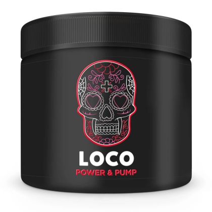 LOCO POWER & PUMP Азотен бустер + креатин на прах х 280 гр AllNutrition