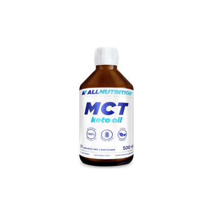 МСТ Средноверижни мастни киселини х 500 мл Allnutrition | MCT Keto Oil