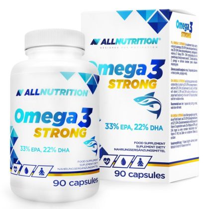 Омега 3 Усилена формула х 90 капсули Allnutrition | Omega 3 Strong