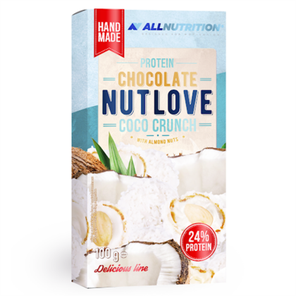 Протеинов шоколад с кокос х 100 гр Allnutrition | Protein Chocolate