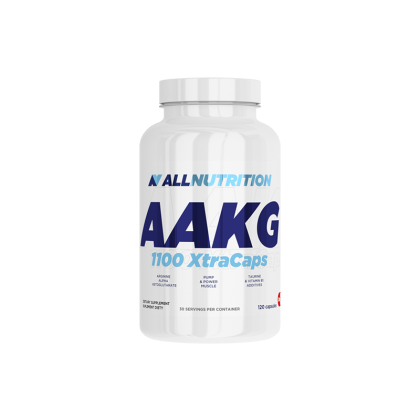 ААКГ Аргинин алфа-кето глутарат 1100 мг х 120 капсули Allnutrition | AAKG XtraCaps