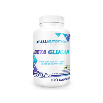 Бета глюкани 500 мг х 100 капсули Allnutrition | Beta Glucan