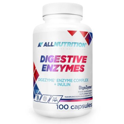 Храносмилателни ензими + инулун х 100 капсули Allnutrition | Digestive Enzymes