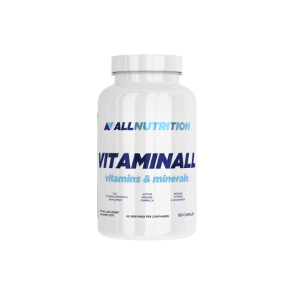 Vitaminall Мултивитамини и минерали х 120 капсули Allnutrition