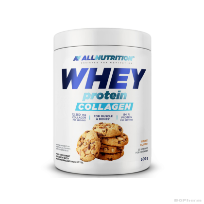 Колагенов протеин + суроватъчен концентрат х 500 гр Allnutrition | Whey Protein Collagen