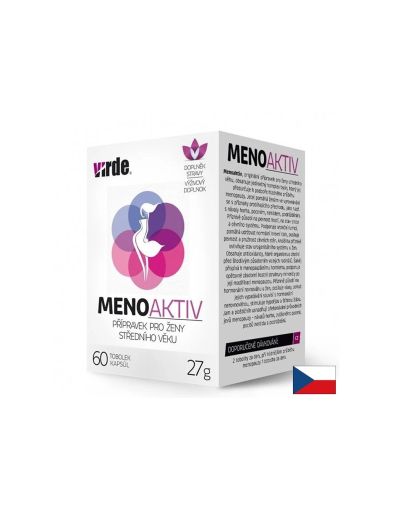 МЕНОАКТИВ Билкова формула при менопауза х 60 капсули VIRDE | MenoAktiv