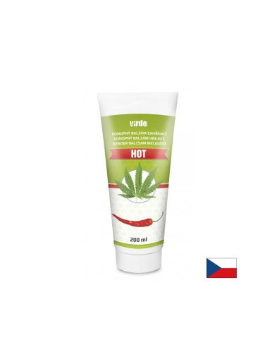 Загряващ балсам с конопено масло х 200 мл VIRDE | Cannabis oil balm