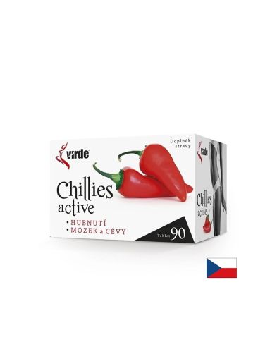 Chillies Active Билкова формула за отслабване х 90 таблетки VIRDE