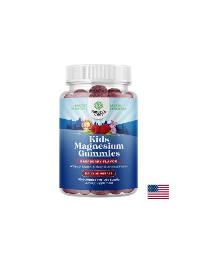 Магнезий цитрат за деца х 90 желирани таблетки Nature's Craft | Magnesium Citrate