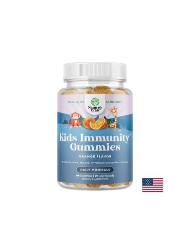 ИМУН ФОРМУЛА За деца х 60 желирани таблетки Nature's Craft | Kid's Immunity Gummies