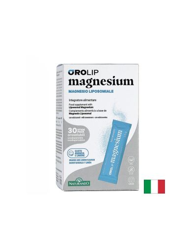 Липозомен магнезий 187.5 мг х 30 сашета NATURANDO | Lyposomal Magnesium