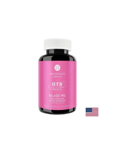 Хималайска татарска елда 720 мг х 120 капсули Neurogan Health | Himalayan Tartary Buckwheat (HTB)