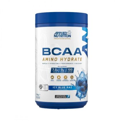 БЦАА + Електролити на прах 1.4 килограма, различни вкусове Applied Nutrition | BCAA Amino-Hydrate