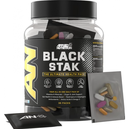 Black Stak The Ultimate Health Pack Спортни мултивитамини х 30 дози Applied Nutrition