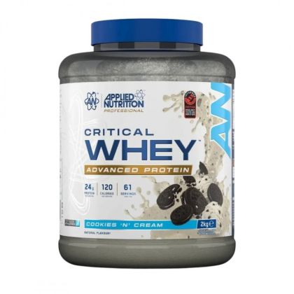Суроватъчен протеин х 2 килограма Applied Nutrition | Critical Whey - Суроватъчен Протеин