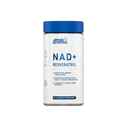НАД + Ресвератрол + Витамин Ц х 60 таблетки Applied Nutrition | NAD+ Resveratrol