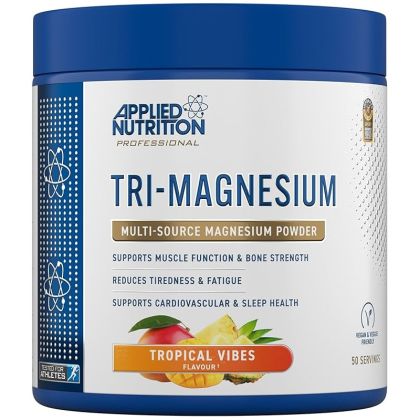 Три - Магнезий ( бисглицинат, цитрат и таурат ) на прах 200 гр | Applied Nutrition Tri-Magnesium Powder