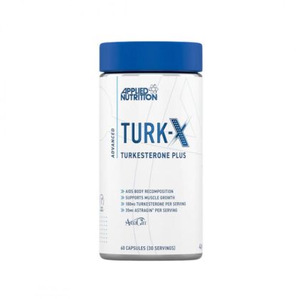 Туркестерон + астрагалус + женжен х 60 капсули Applied Nutrition | Turk-X - Turkesterone Plus