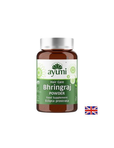 Бринградж на прах срещу посивяване на косата х 100 гр AYUMI | Bringraj powder