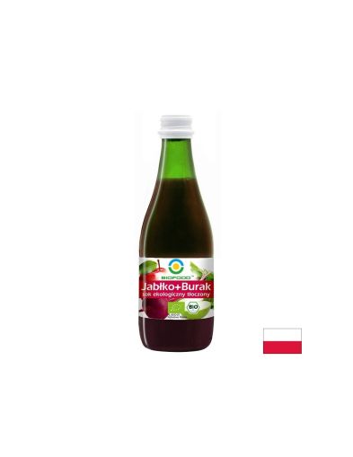 Био сок от ябълки и цвекло х 300 мл BIOFOOD | Beet root & apple juice