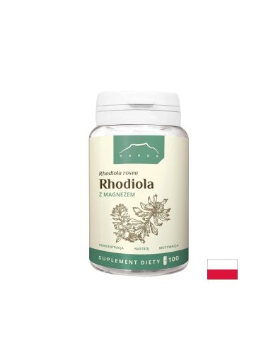 Златен корен ( Родиола ) + Магнезий малат х 100 капсули Nanga | Rhodiola & Magnesium Malate