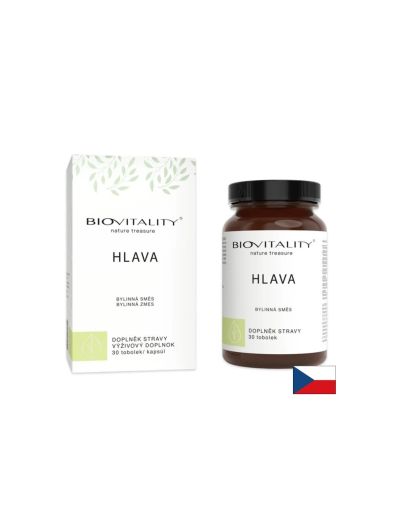 Biovitality ® Билков комплекс при главоболие, мигрена и нервно напрежение х 30 капсули GREEN IDEA