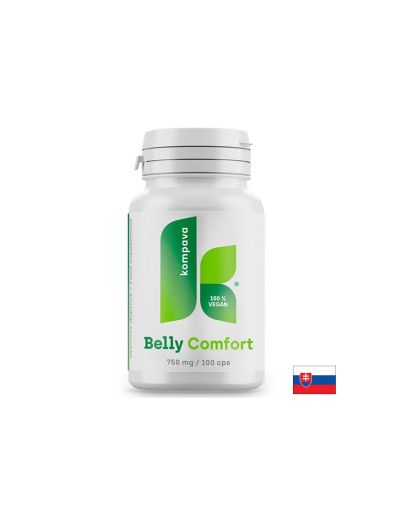 Belly Comfort Билкова формула при запек, газове и раздразнено черво х 100 капсули KOMPAVA