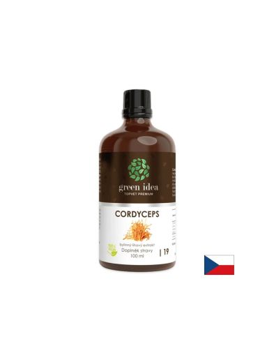 Кордицепс + Витамин Ц тинктура х 100 мл GREEN IDEA | Cordyceps & Vitamin C