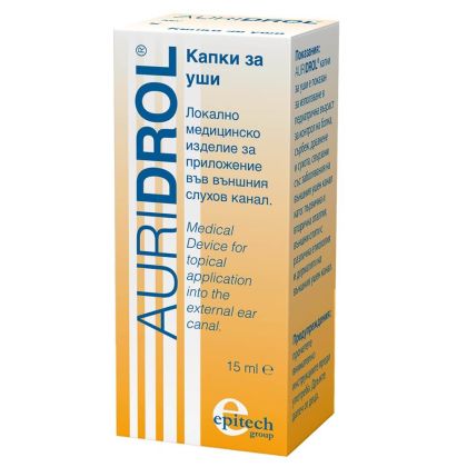 АУРИДРОЛ Капки за уши х 10 мл NATURPHARMA | Auridrol ear drops