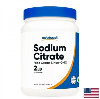 Натриев цитрат на прах 927 гр за алкално-киселинно равновесие Nutricost | Sodium Citrate