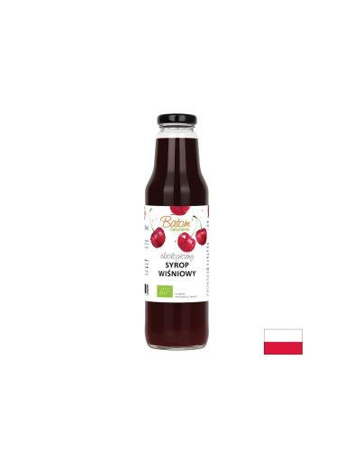 Сироп от вишни (пастьоризиран) БИО х 750 мл BATOM | Tart cherry sypup