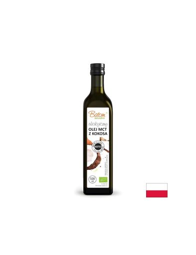 МСТ масло от кокос БИО х 500 мл BATOM | MCT Coconut oil