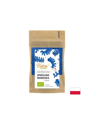Синя спирулина на прах БИО х 15 гр BATOM | Blue spirulina powder