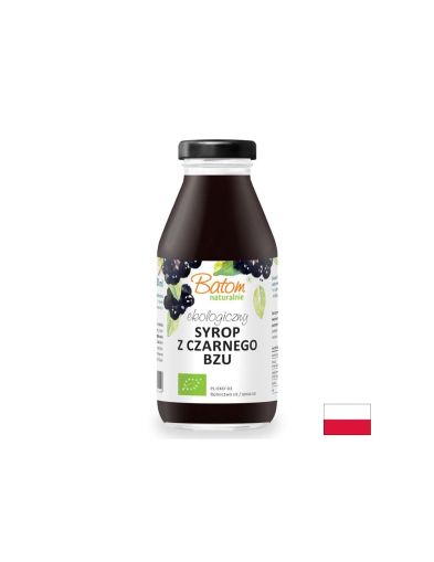 Сироп от черен бъз БИО х 330 мл BATOM | Elderberry juice