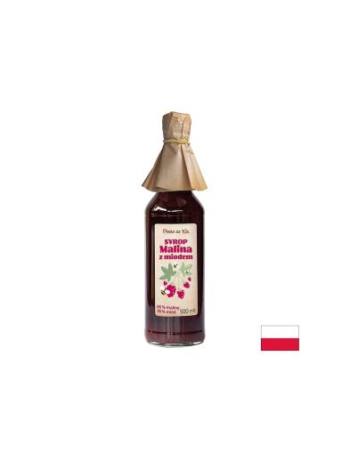 Малинов сироп с пчелен мед х 500 мл BIO PLANET | Raspeberry juice with honey