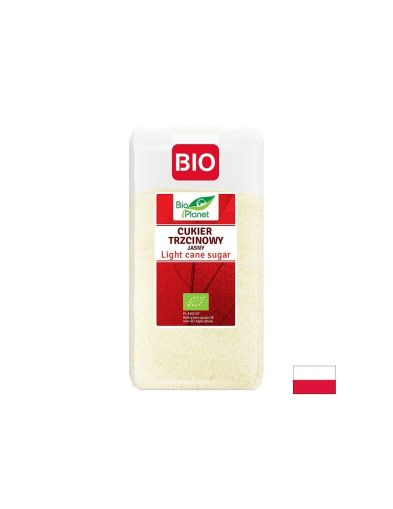 Светла тръстикова захар БИО х 500 гр BIO PLANET | Cane sugar
