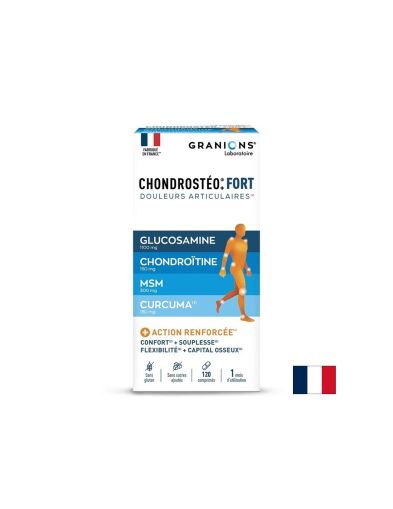 Комплексна грижа за ставите и съединителната тъкан х 120 таблетки EA PHARMA | Chondrostéo+ Fort